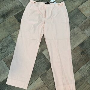 Banana Republic Soft Blush Trousers Pants 12 New